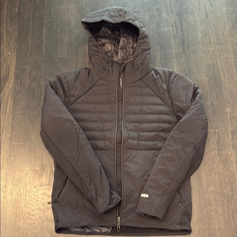 Lululemon Black Lightweight Shirt Jacket with Hood